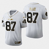 Nike Chiefs 87 Travis Kelce White 100th Season Vapor Untouchable Limited Jersey Dyin,baseball caps,new era cap wholesale,wholesale hats